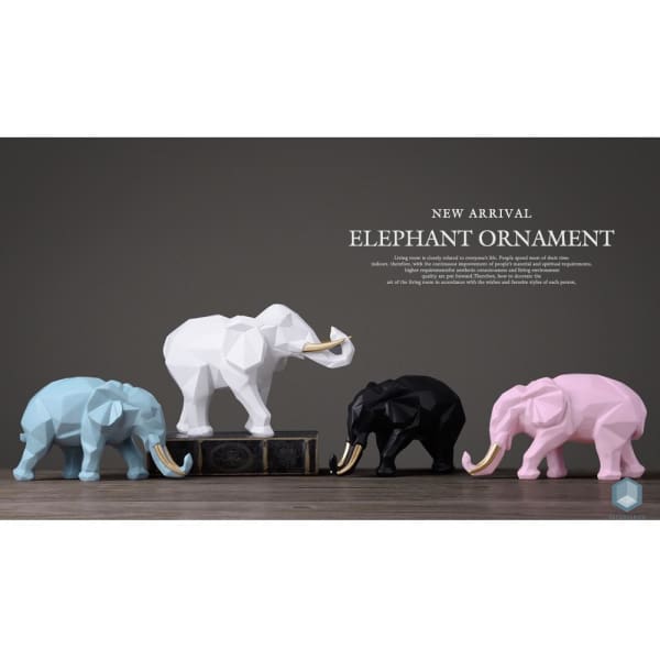 Elephant Figurine - Figurine Luxury Home Decor