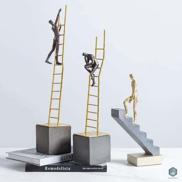 Ladder figurine - Statue Luxury Home Decor