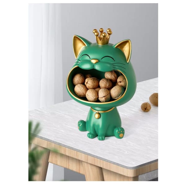 Lucky Meow Bin - Figurine,Storage Box