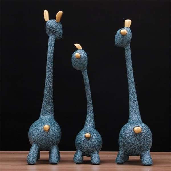 Nordic Giraffe Family Figurine - Figurine